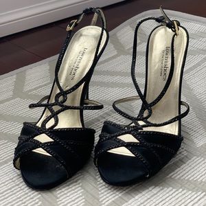 Town Shoes slingback heels with rhinestones